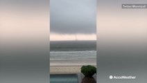 These residents are looking for a witch around this waterspout