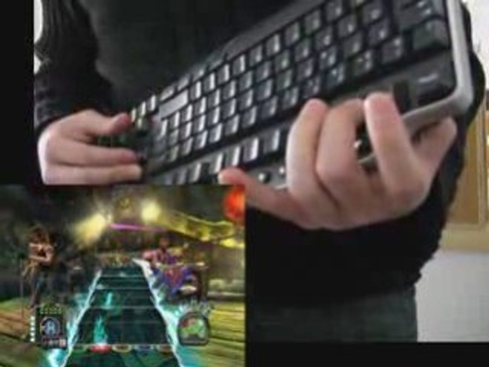 Guitar Hero III au clavier ! (noob)