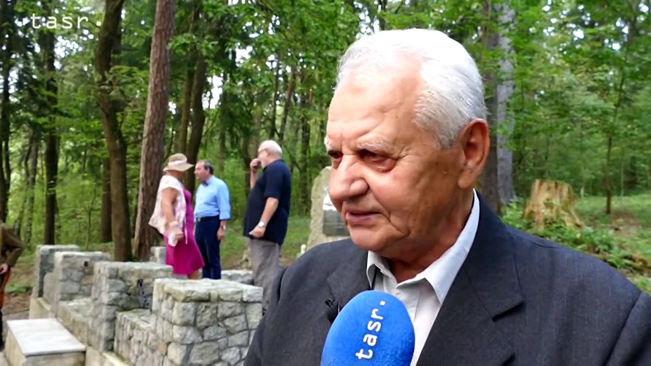 Pietna spomienka v lesoparku Chrasť padlým obetiam v SNP