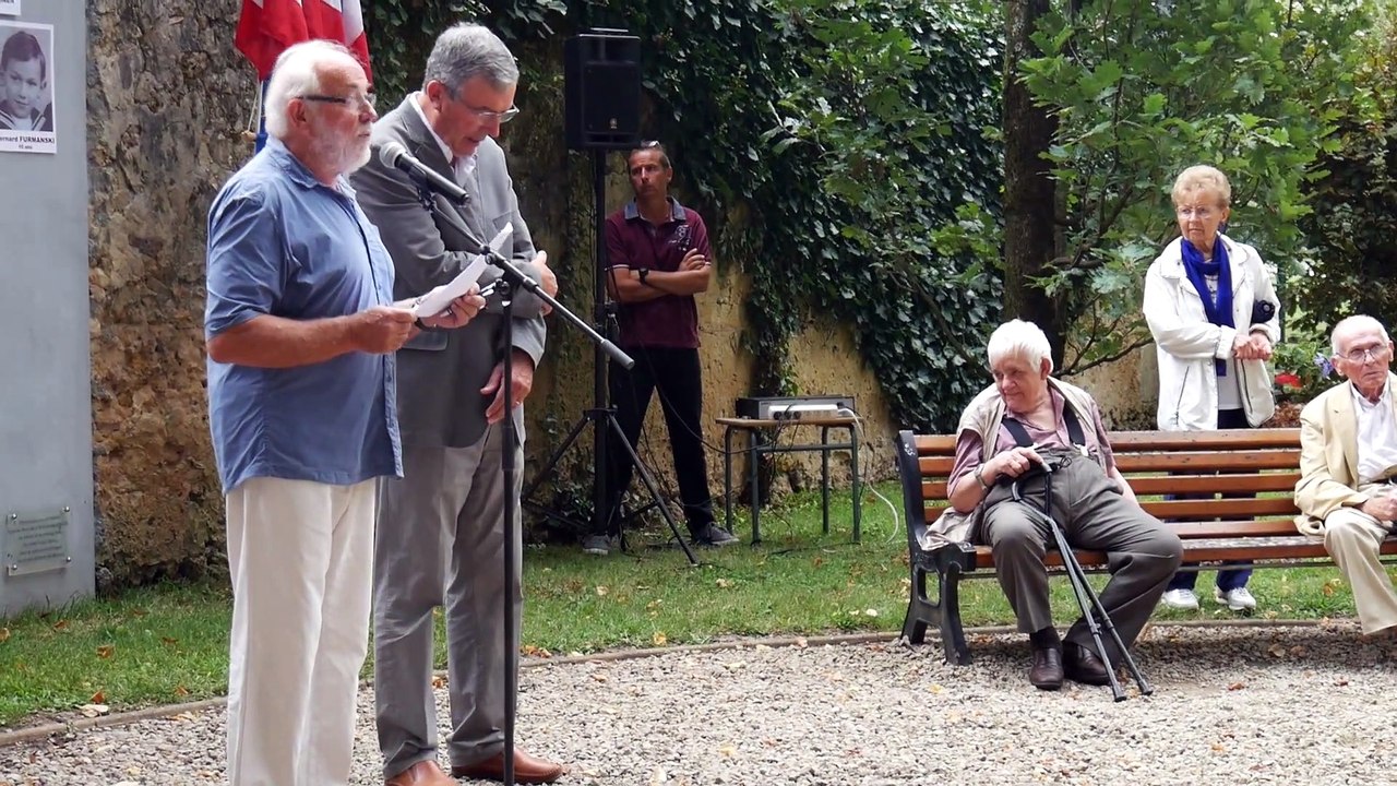 Cérémonie 2018 en mémoire des enfants juifs disparis à Auschwitz