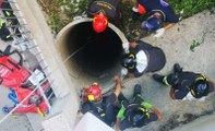 Cirò Marina (KR) - Cade in un pozzo profondo 12 metri: salvato 58enne  (03.09.19)