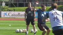 La Selección Española se prepara de cara a su encuentro ante Rumanía