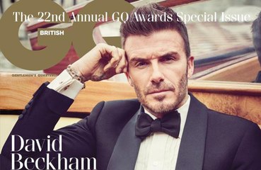 David Beckham tells his children to 'work hard'