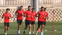 El Atlético vuelve a los entrenamientos con varios chicos del filial