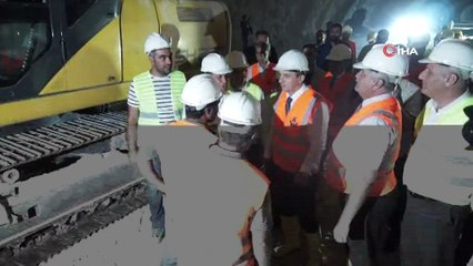 Hasankeyf tünelinde sona doğru