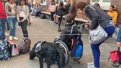Rentrée des classes de Gauthier et First Lady