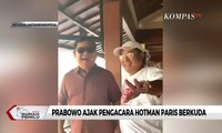 Prabowo Ajak Pengacara Hotman Paris Berkuda