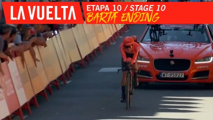 Barta ending his time trial - Étape 10 / Stage 10 | La Vuelta 19