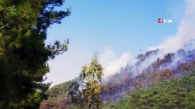 - Bölgedeki tüm ekipler Marmaris yangınına sevk edildi