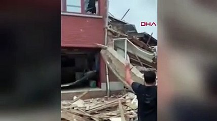 Belçika’da doğalgaz patlaması: 3 bina çöktü