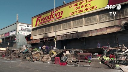 ليلة جديدة من أعمال العنف المناهضة للاجانب والنهب في جنوب افريقيا