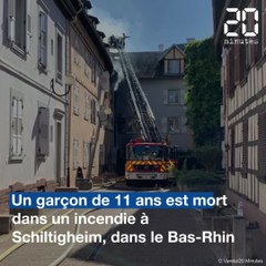 Alsace: Un enfant de 11 ans meurt dans un incendie à Schiltigheim