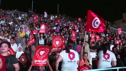 Tunisie: le parti de Karoui, candidat emprisonné, lance sa campagne présidentielle