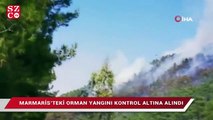 Marmaris’teki orman yangını kontrol altına alındı