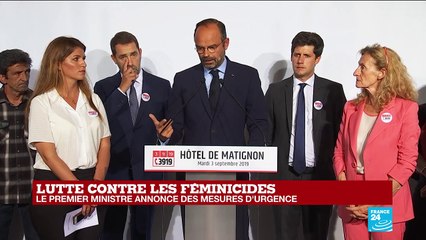 REPLAY - le discours d'Edouard Philippe à l'ouverture du "grenelle des violences conjugales"