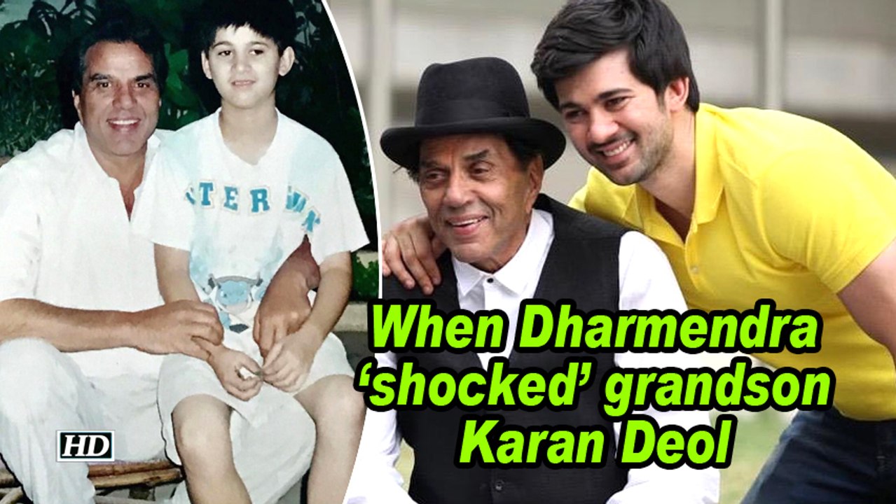 When Dharmendra 'shocked' grandson Karan Deol