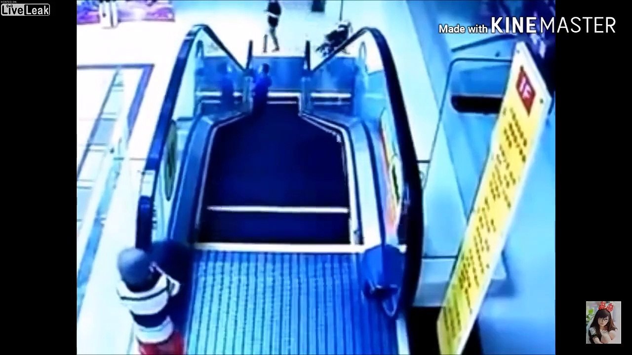 Les escalators en Chine : compilation des problèmes et ratés