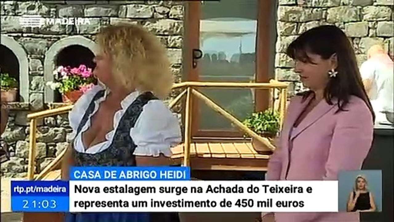 Abertura da casa de abrigo da Achada do Teixeira - Abrigo da Heidi