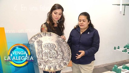 ¡Decubre junto con Olga Mariana el proceso para crear una moneda! | Venga La Alegría