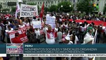 Peruanos organizan gran marcha bajo la consigna 