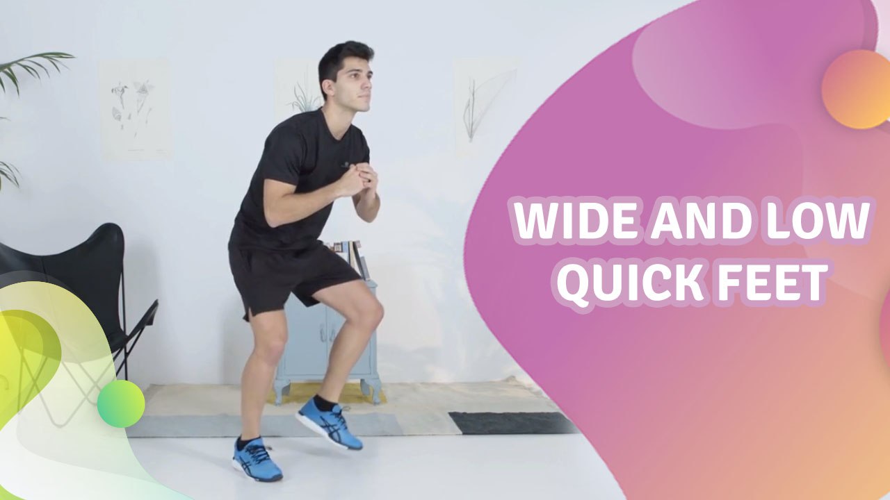 Wide and low quick feet - Step to Health