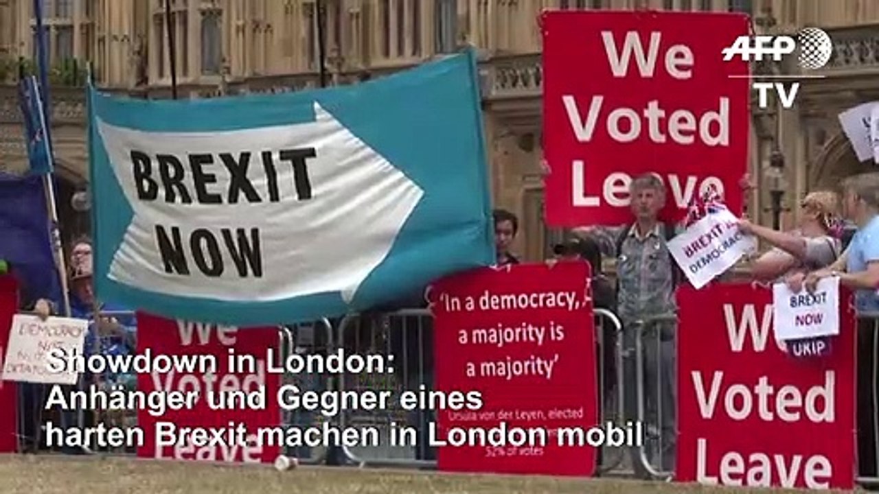 Brexit-Showdown im britischen Parlament