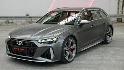 The new Audi RS 6 Avant Design Preview