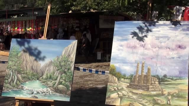 Işıklar Ülkesi Likya resim ve heykel sergisi açıldı