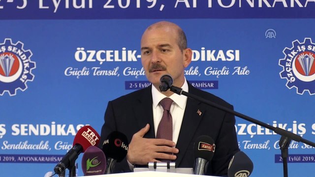 Soylu: 'Türkiye'de 450 binin üzerinde Suriyeli çocuk doğdu' - AFYONKARAHİSAR