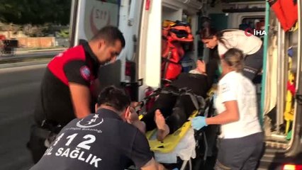 Damadın hakaretine dayanamayan hamile yeni gelin otomobilden atladı