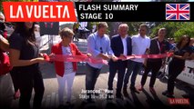 Flash Summary - Stage 10 | La Vuelta 19