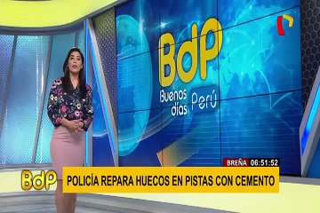 Huancayo: pareja en estado de ebriedad cae con violencia del escenario