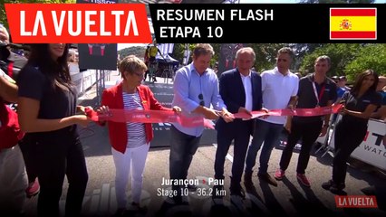Resumen Flash - Etapa 10 | La Vuelta 19