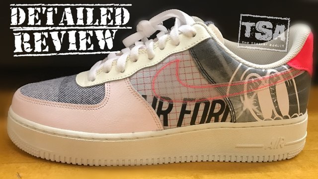 Nike AF1 Low Print Culture Light Soft Pink Flash Crimson Pure Platinum Sail  Sneaker Review - video Dailymotion