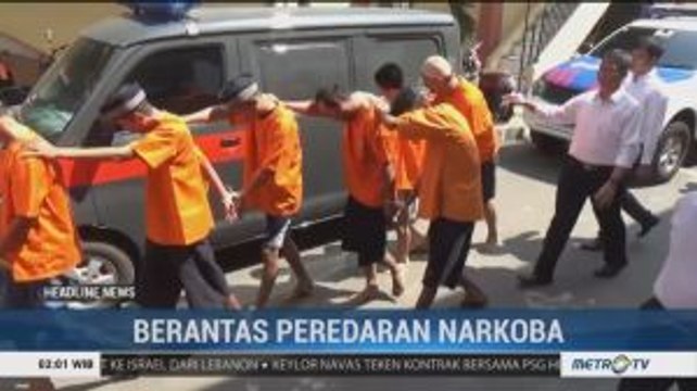 Satres Narkoba Polres Bengkulu Tangkap 14 Pengedar Narkoba