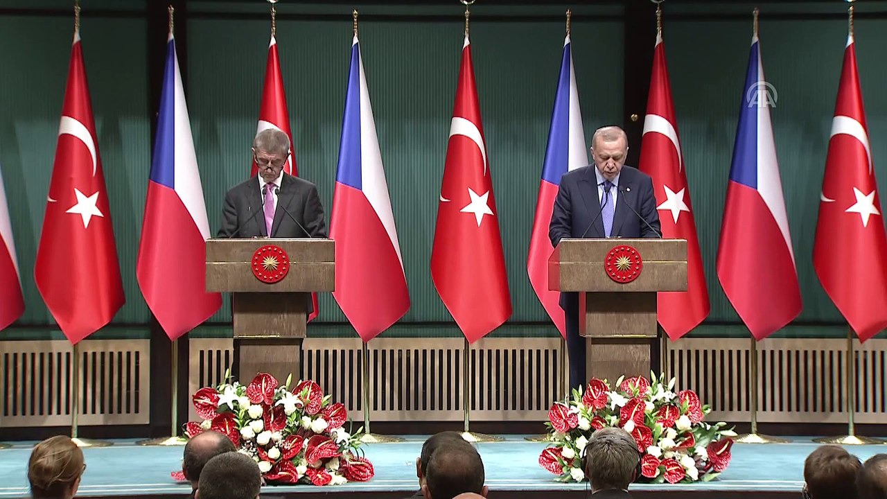 Cumhurbaşkanı Erdoğan : 'Türkiye olarak dostumuz ve müttefikimiz Çekya ile ilişkilerimizi her alanda geliştirme irademiz tamdır' - ANKARA