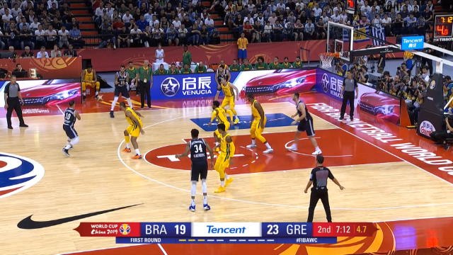 Brazil edge past Greece in thriller