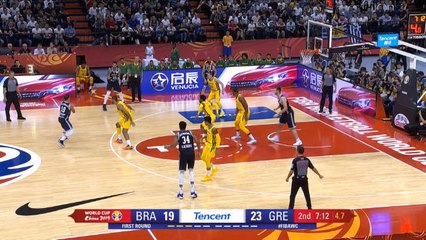 Brazil edge past Greece in thriller