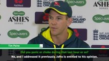 Archer wrong to say Australia choked - Paine