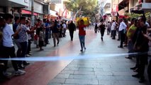 Alaşehir'de düzenlenen üzüm festivali'nde, renkli anlar yaşandı