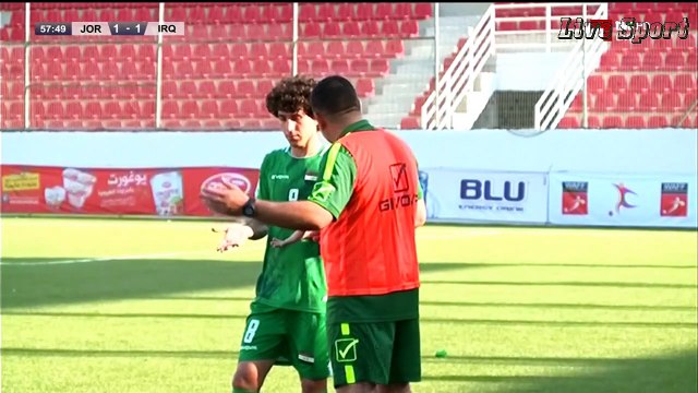 مباراه منتخب العراق للشباب ومنتخب الاردن للشباب في نصف نهائي كاس اتحاد غرب اسيا 28_8_2019 الشوط الثاني