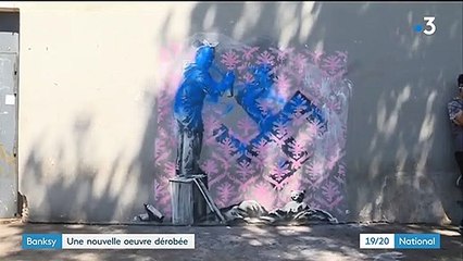Banksy : une nouvelle oeuvre volée à Paris