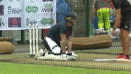 Ben Stokes hit where it hurts in England training