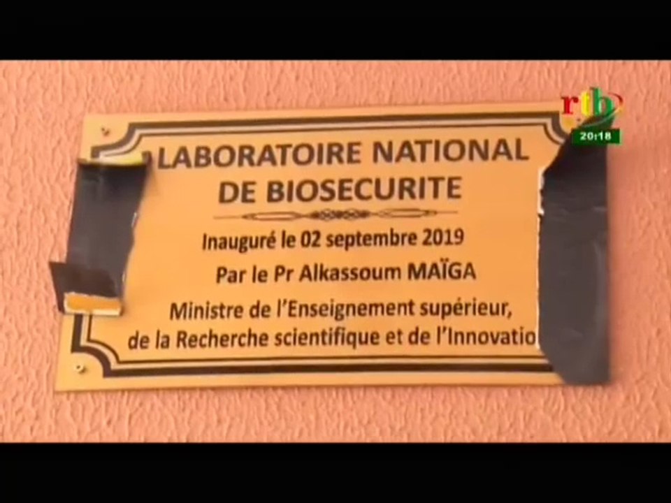 RTB/Le Burkina  Faso dispose désormais d’un laboratoire national de bio-sécurité