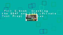 Full E-book  Cracking the SSAT and ISEE (Private Test Prep)  For Free
