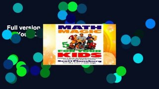 Full version  Math Magic For Your Kids  Review