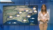 El tiempo: pronóstico para el viernes 6 de septiembre