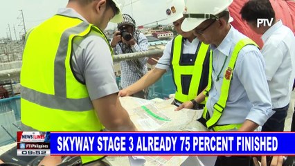 Skyway stage 3 already 75 percent finished