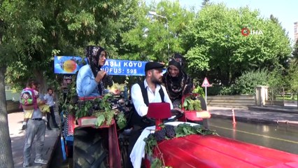 Ürgüp Bağ Bozumu festivali kortej yürüyüşü ile başladı