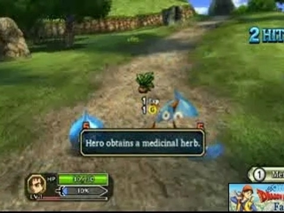 Dragon Quest Sword - Les attaques